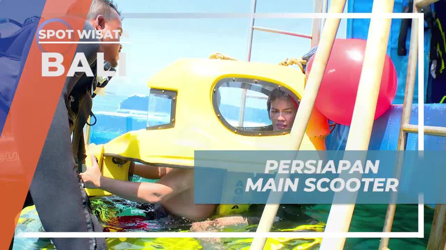 Pantai Melasti Bali, Persiapan Bermain Underwater Scooter