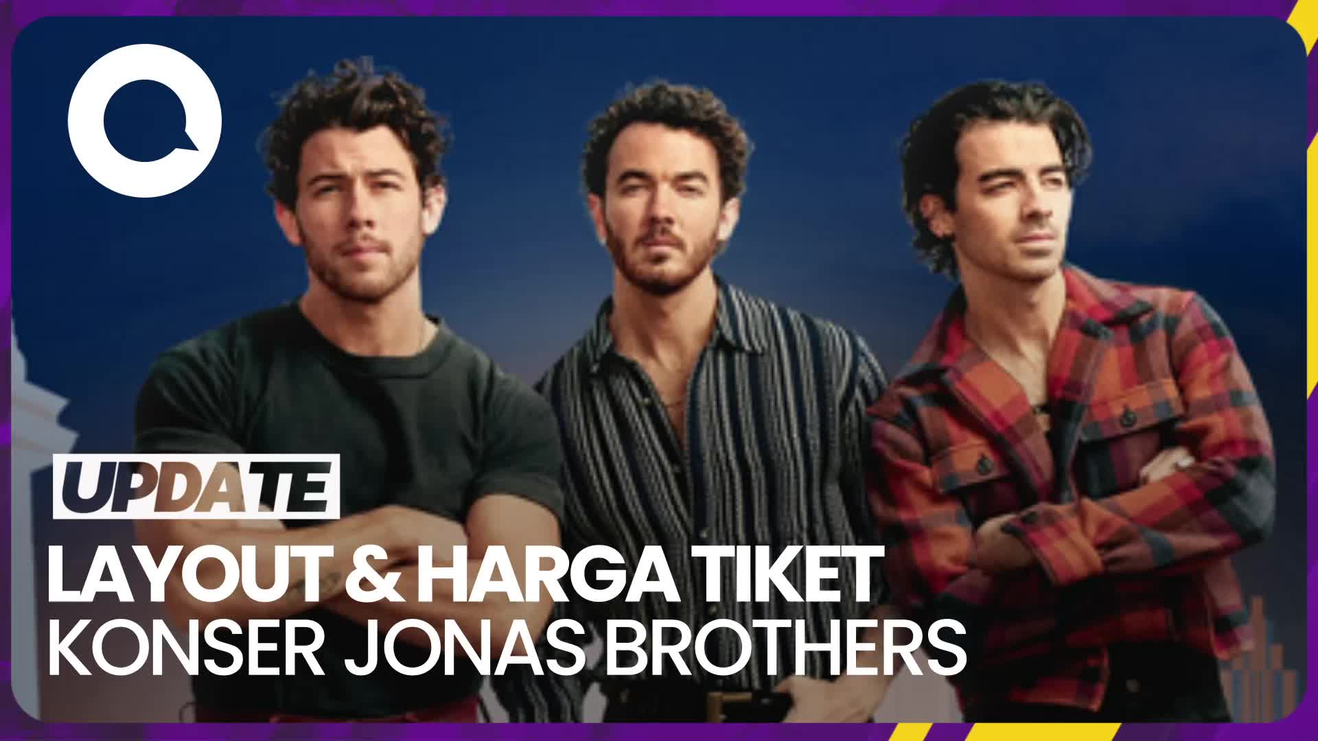 Harga Tiket dan Layout Konser Jonas Brothers di Indonesia