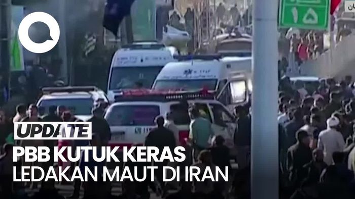 Sekjen PBB Kutuk Keras Ledakan yang Tewaskan 103 Orang di Iran