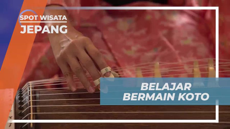 Belajar Memainkan Koto, Alat Musik Seperti Kecapi di Jepang