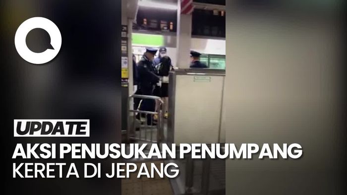 Wanita Muda Mengamuk dan Tusuk Penumpang Kereta di Jepang