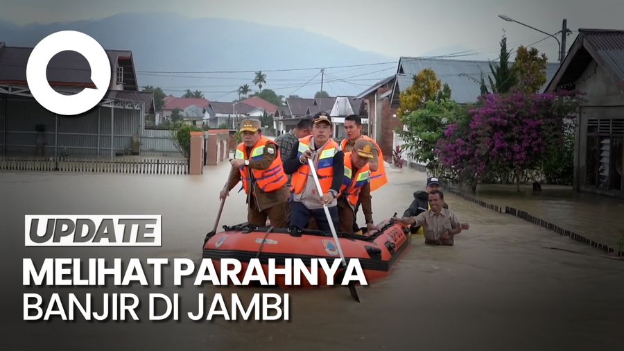 Gubernur Al Haris Sebut Banjir Jambi Terparah Sejak 10 Tahun Terakhir