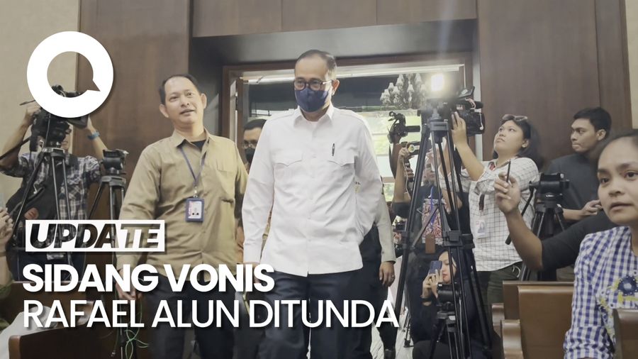 Sidang Vonis Rafael Alun Ditunda, Ini Alasannya