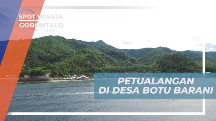 Berperahu Menuju Desa Botu Barani Gorontalo