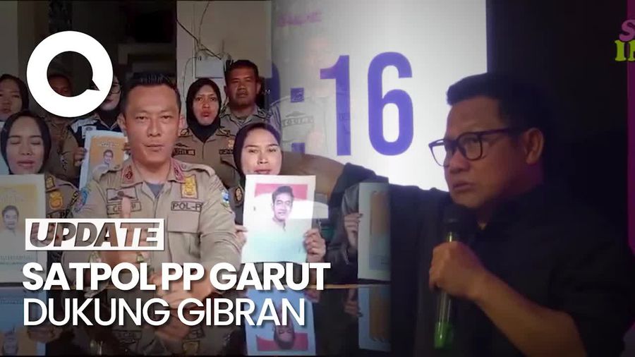 Heboh Satpol PP Garut Dukung Gibran, Cak Imin: Pasti Ada yang Suruh!