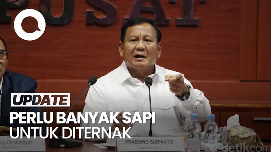 Prabowo Ungkap Strategi Program Susu Gratis: Kita Beli Sapinya!