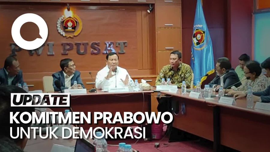 Prabowo: Saya Orang yang Percaya Demokrasi