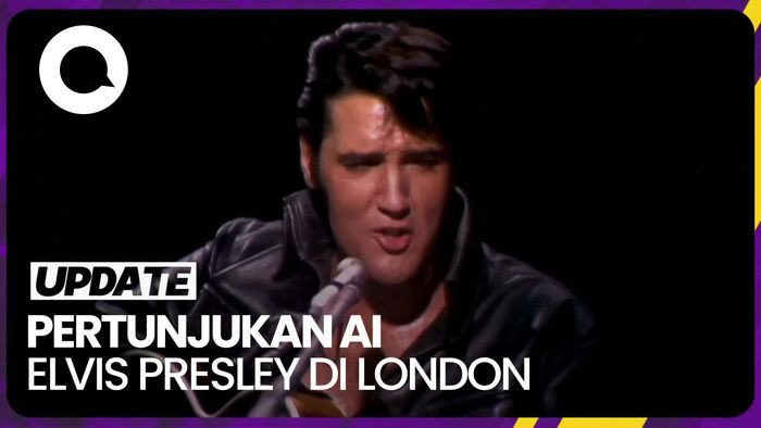 Elvis Presley Bakal Tampil di London Pakai Teknologi AI