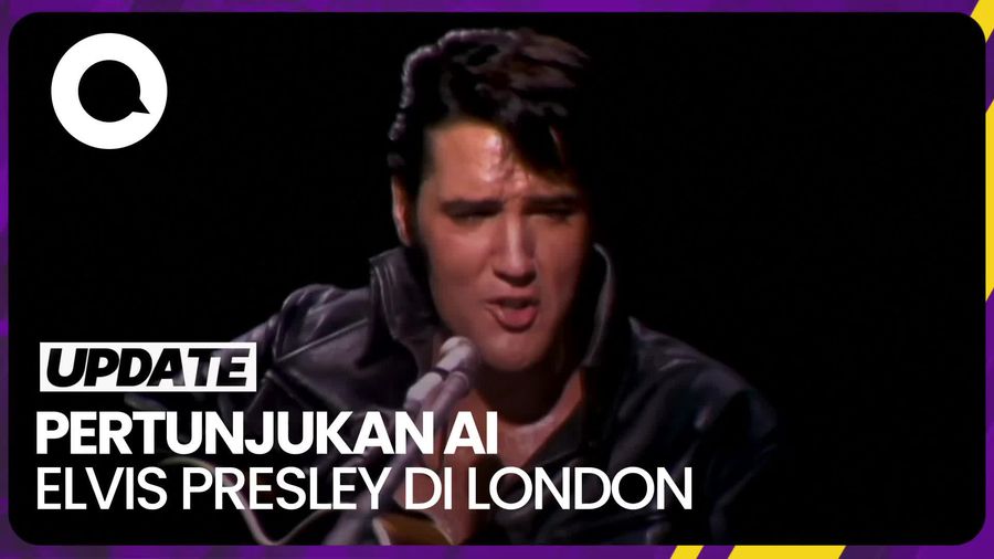 Elvis Presley Bakal Tampil di London Pakai Teknologi AI