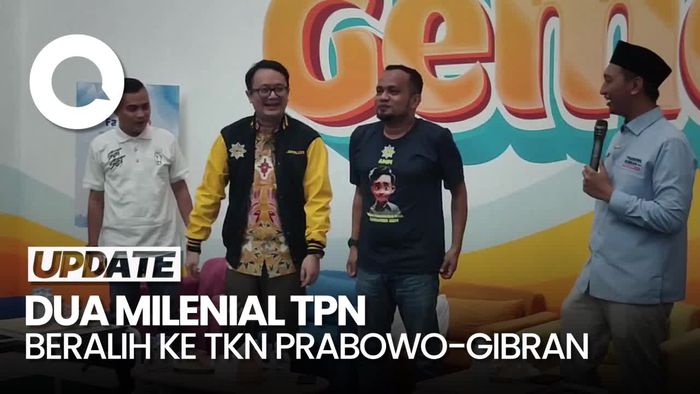 2 Milenial TPN Ganjar-Mahfud Beralih Dukung Prabowo-Gibran