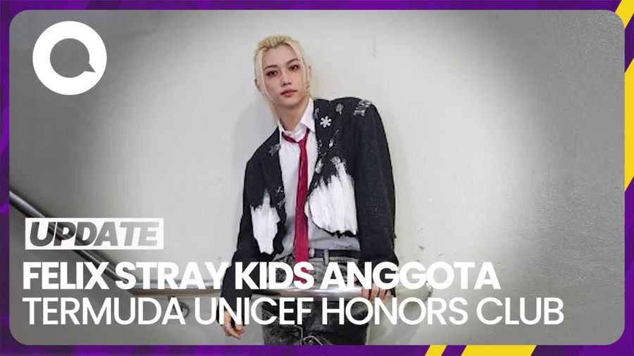 Felix Stray Kids Jadi Anggota Termuda UNICEF Honors Club