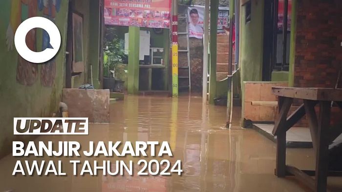 Hujan Deras Guyur Jakarta Semalam, Kebon Pala Jaktim Terendam Banjir