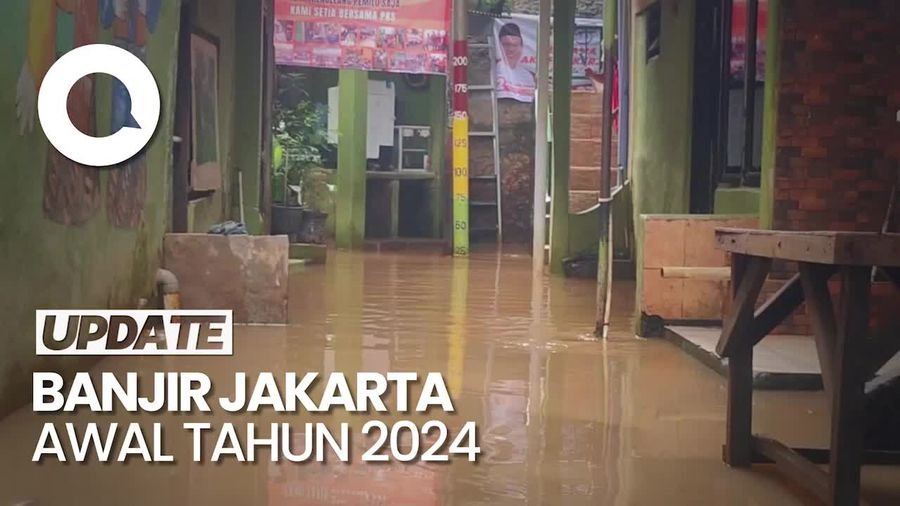 Hujan Deras Guyur Jakarta Semalam, Kebon Pala Jaktim Terendam Banjir