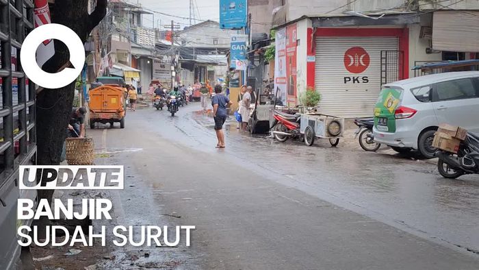 Banjir di 4 Kelurahan Wilayah Jakarta Selatan Sudah Surut