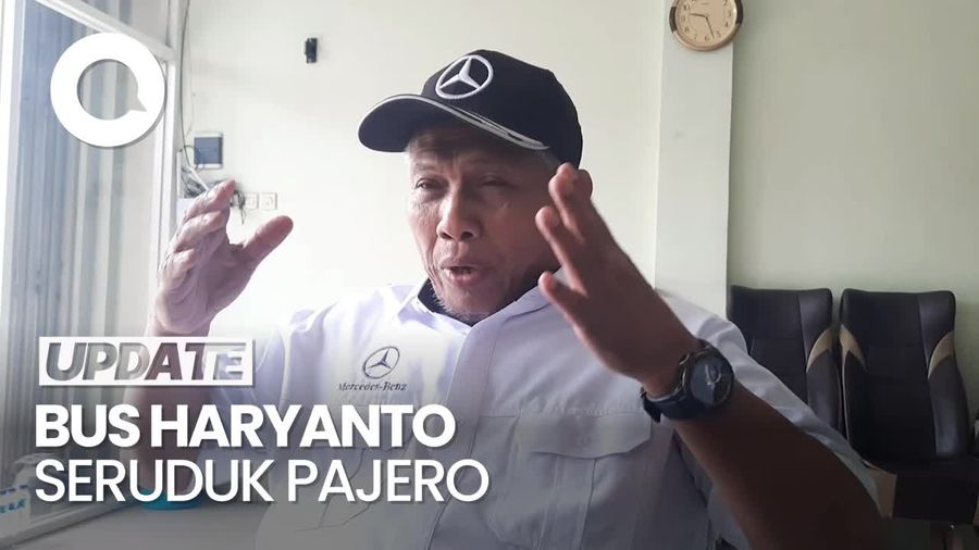 Viral Busnya Seruduk Pajero, Bos PO Haryanto Buka Suara