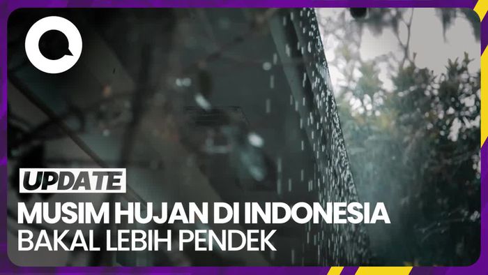 BRIN Sebut Musim Hujan Jadi Lebih Pendek karena El Nino