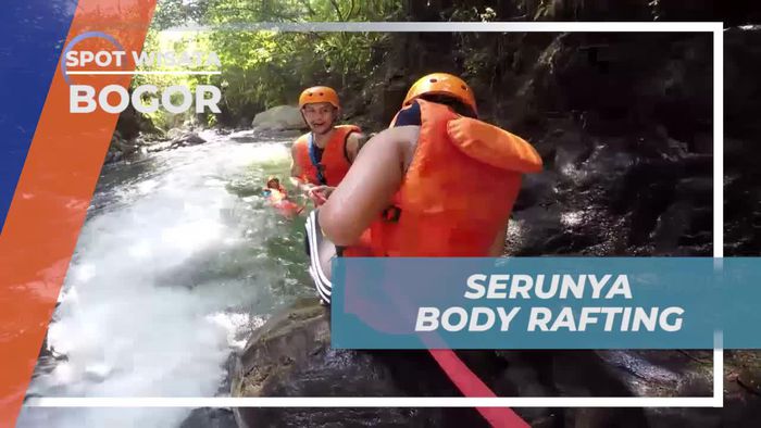 Sensasi Menyenangkan Bermain Body Rafting di Curug Panjang Bogor 
