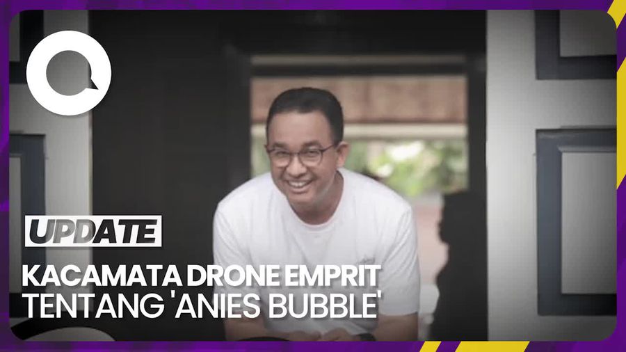  Drone Emprit Tentang Kemunculan Anies Bubble: Itu Sifatnya Natural