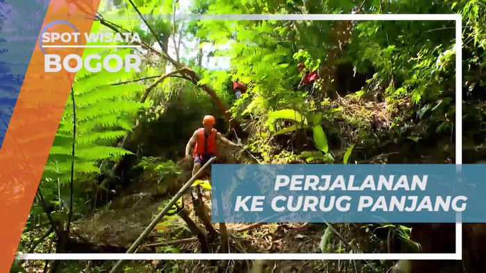 Melewati Jalur Menantang Menuju Curug Panjang Bogor 