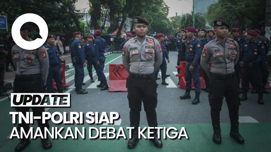 2.366 Personel Gabungan Bakal Amankan Debat Ketiga Pilpres 2024