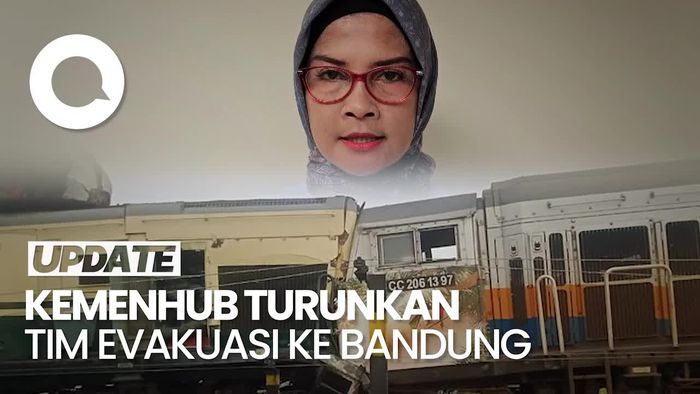 Kemenhub Terjunkan Tim Evakuasi Terkait Kecelakaan Kereta di Cicalengka