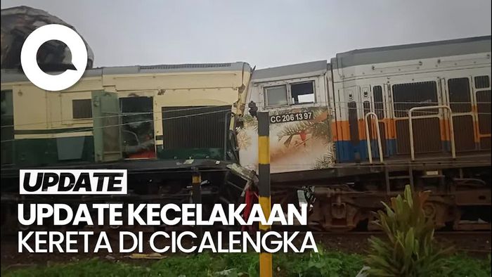 Tabrakan 2 KA di Bandung, Menko PMK: 2 Tewas, 2 Lainnya Masih Terjebak
