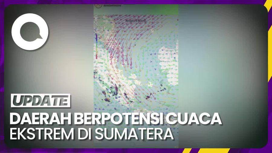 Sejumlah Daerah di Sumatera Diminta Waspada Cuaca Ekstrem