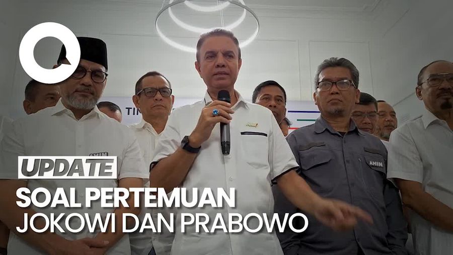 Jokowi Makan Bareng Prabowo, Timnas AMIN: Positive Thinking Aja