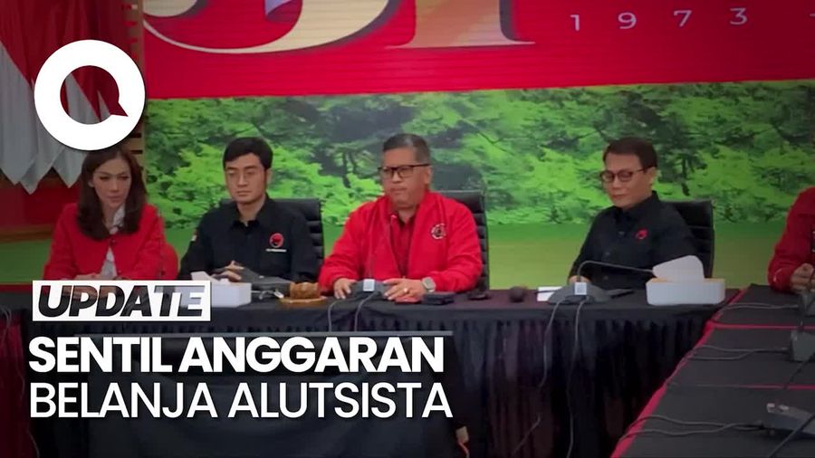 Jelang Debat Isu Pertahanan, Hasto Sentil Belanja Alutsista Prabowo