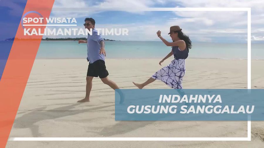 Gusung Sanggalau, Keindahan Alam di Gugus Kepulauan Derawan 