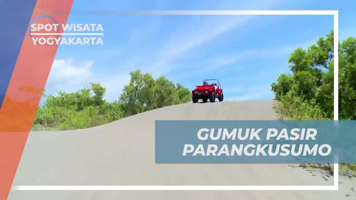 Seperti di Gurun, Berkunjung ke Gumuk Pasir Parangkusumo Yogyakarta