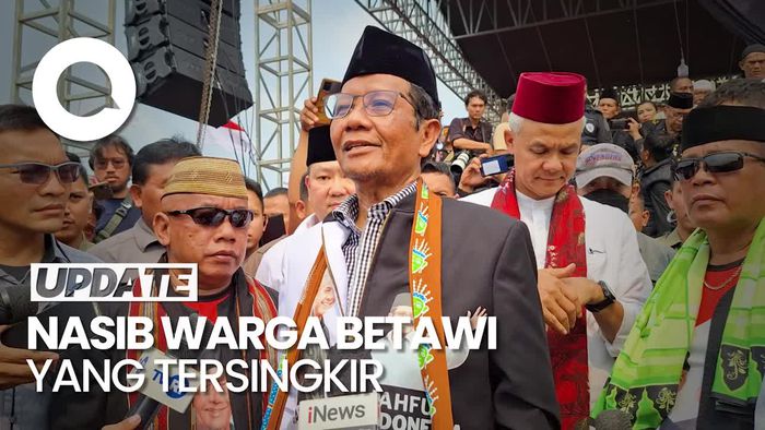 Mahfud Md Bicara Warga Betawi Tersingkir dari Kota Demi Keperluan Investasi