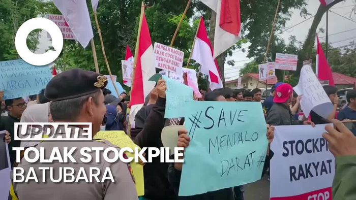 Warga Jambi Gelar Aksi Tolak Stockpile Batubara