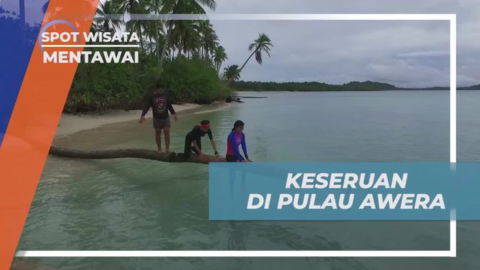 Menikmati Keindahan Panorama Alam Pulau Awera Mentawai 
