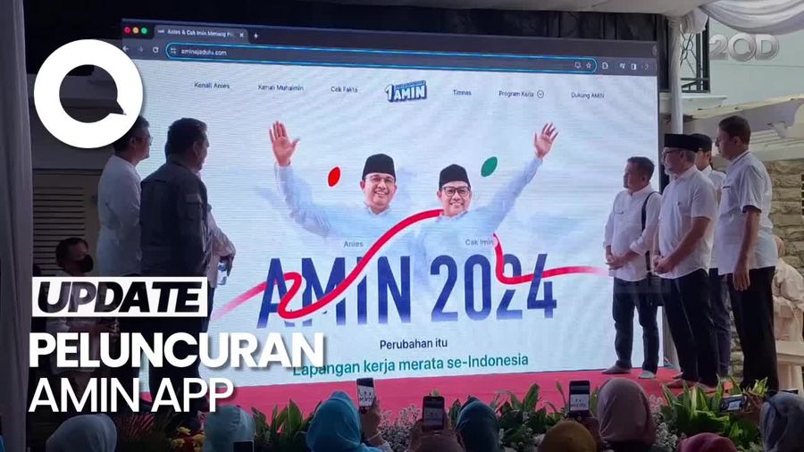 Kawal Pemilu 2024, Timnas Luncurkan Aplikasi AMIN App dan Aminajadulu