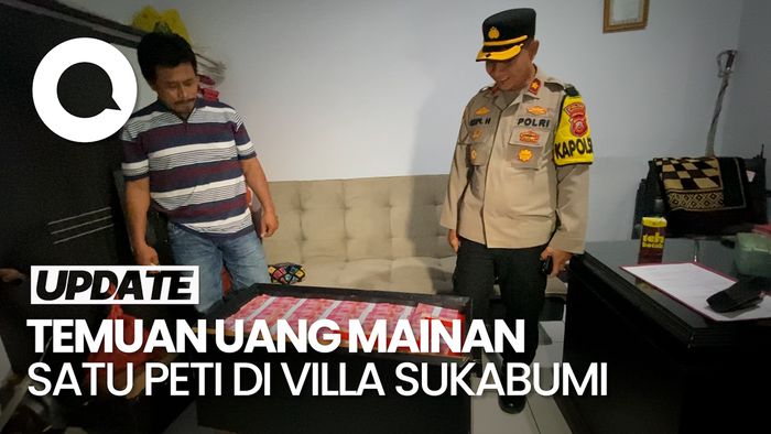 Misteri Temuan Uang Mainan Satu Peti di Villa Rusak di Sukabumi