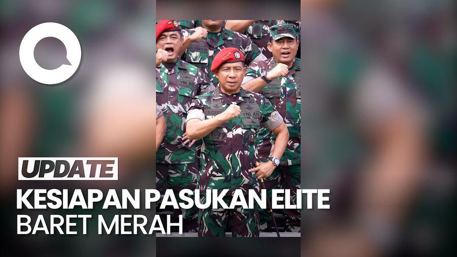 Panglima TNI  Cek Kesiapan Pasukan Elite Baret Merah: Terlatih-Profesional