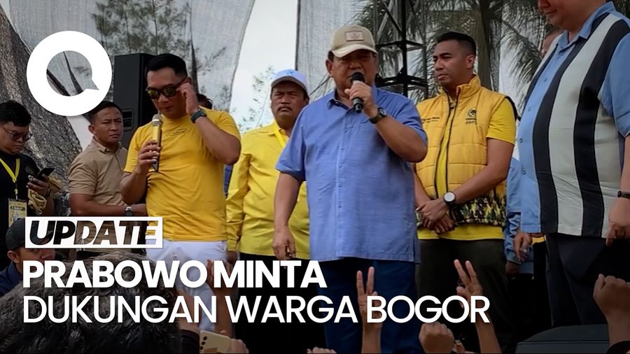Prabowo: Pilpres 38 Hari Lagi, Satu Putaran Saja Lah