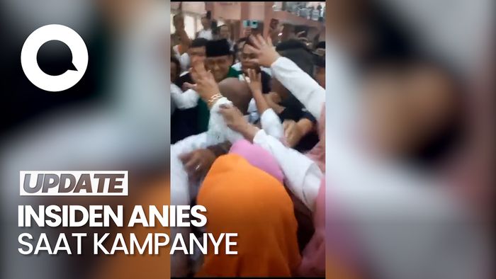 Timnas Tingkatkan Pengawalan Buntut Anies Dipeluk hingga Kacamata Jatuh