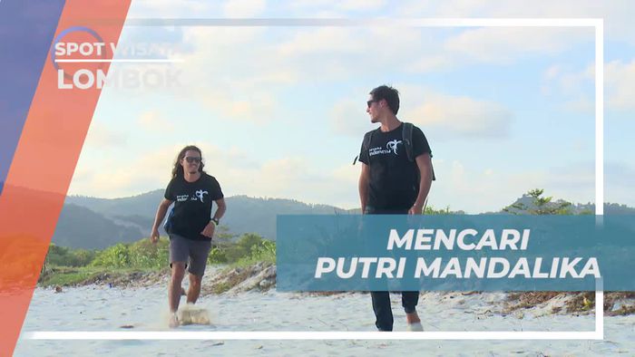 Misi Pencarian Putri Mandalika di Pantai Seger Lombok 