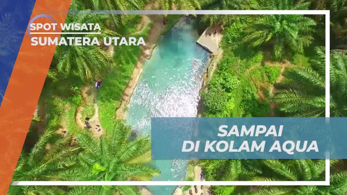 Tiba di Kolam Aqua, Seru-seruan Berenang Bersama, Sumatera Utara 
