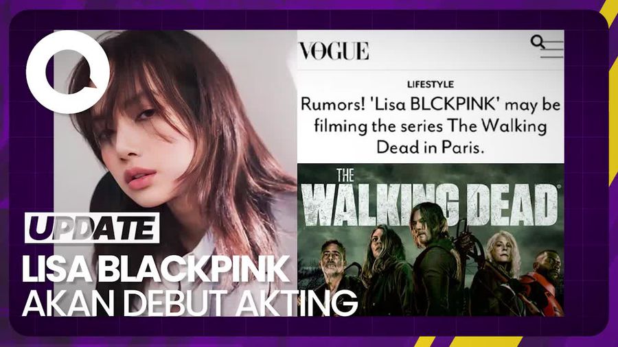 Lisa Blackpink Dirumorkan Bakal Debut Syuting The Walking Dead
