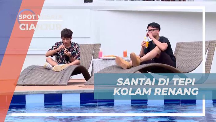 Bersantai di Tepi Kolam Renang, Menikmati Kuliner Istimewa di Cianjur