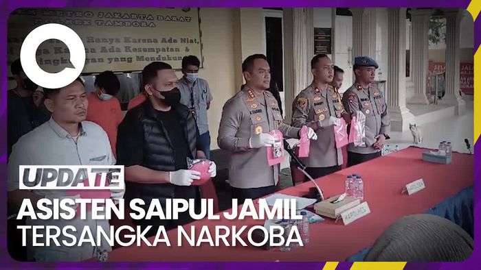 Asisten Saipul Jamil Ditetapkan sebagai Tersangka Kasus Narkoba