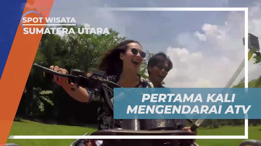 Momen Seru Pengalaman Pertama Mengendarai ATV di Kampung Ladang Deli Serdang