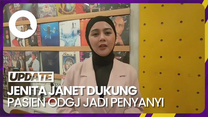 Jenita Janet Beri Dukungan Pasien ODGJ Jadi Penyanyi
