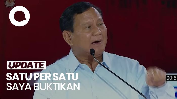 Prabowo Siap Bantah Data Pertahanan Ganjar: Tapi Waktunya Tidak Cukup