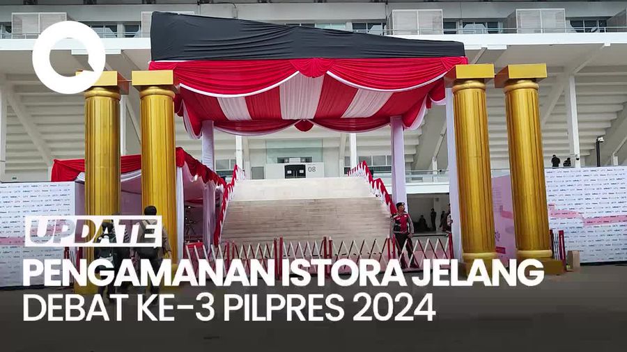 Melihat Persiapan Keamanan Jelang Debat ke-3 Pilpres 2024