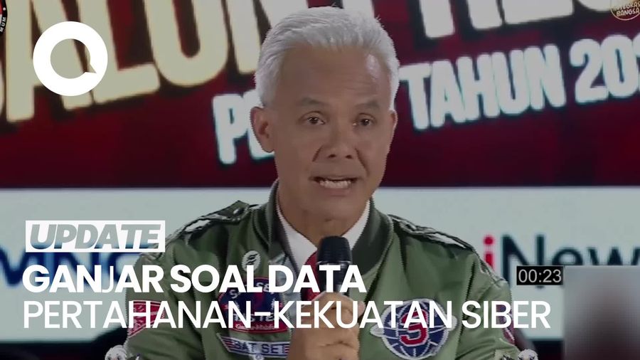 Kata Pemungkas Ganjar di Debat Ketiga Pilpres