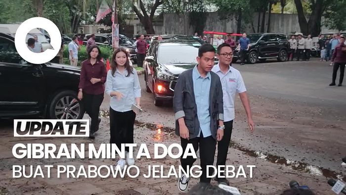Gibran Tiba di Rumah Prabowo Jelang Debat: Doakan Semoga Lancar